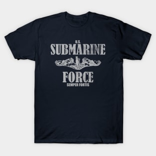 U.S. Submarine Force (distressed) T-Shirt